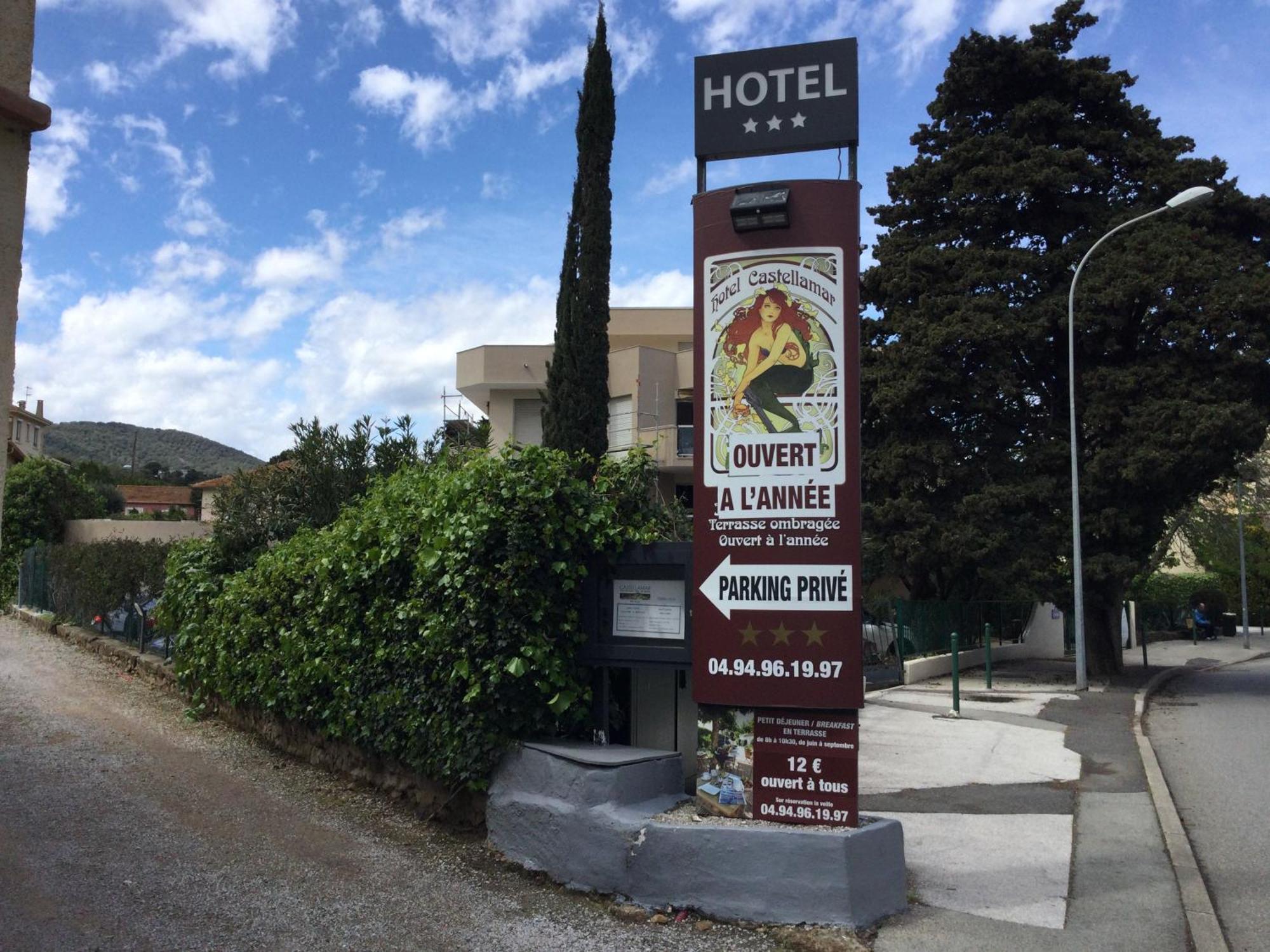 Hotel Le Castellamar Sainte-Maxime Kültér fotó